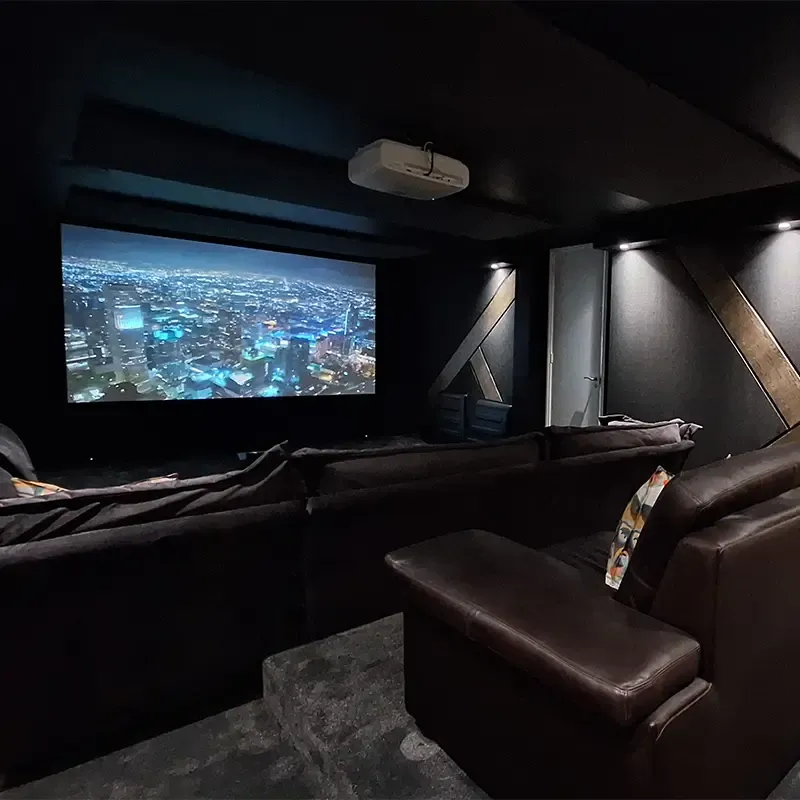 Home theatre system installation